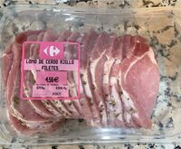 Lomo de cerdo al ajillo
