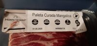 Paleta curada Mangalica