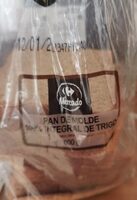 Pan molde 100% integral de Trigo