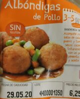 Albóndigas de pollo