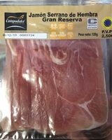 Jamón serrano de hembra gran reserva