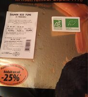 Saumon bio fumé
