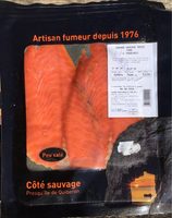 Saumon sauvage rouge fumé