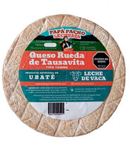 Queso de vaca PAPÁ PACHO LECHERÍA Tipo tomme porcionado en tienda