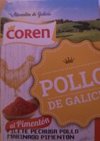 Pollo marinado al pimentón