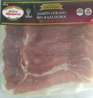 Jamón serrano 50% raza duroc