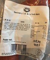 Saucisson a l ail