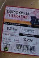 Queso de oveja curado