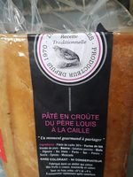 Pâté en croute du Père Louis à la caille