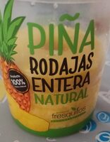 Piña rodajas entera natural