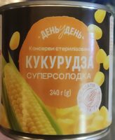 Кукурудза суперсолодка, консерви стерилізовані