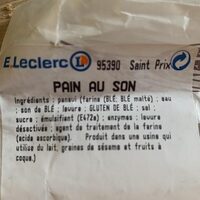 Pain au son