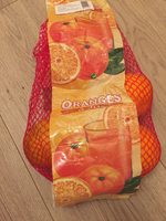 Oranges à jus Valencia late
