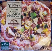 Pizza legumes grillés aux saveurs provencales