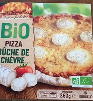 Pizza bio bûche de chèvre