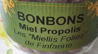 Bonbon miel propolis