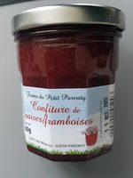 Confiture de fraises framboises