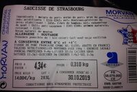 Saucisse de Strasbourg