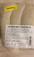 Boudin blanc forestier x3