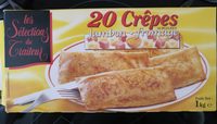 Crêpes surgelées jambon-fromage