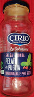 Salsa pronta pelato di Puglia maggiorana e pepe rosa