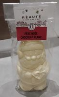 Père noël chocolat blanc