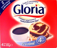 Lait concentré non sucré 1/2 écrémé