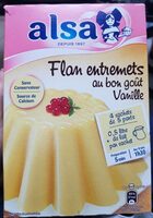 Flan Entremets saveur vanille