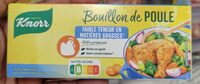 Knorr ® Bouillon Poule Dégraissé 12 tablettes de 10 g = 120g (24 portions)
