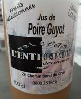 Jus de Poire Guyot