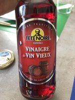 Tete Noire, Vinaigre de vin vieux, la bouteille de