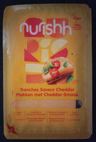Plakken met cheddar-smaak