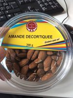 Amande decortiquee