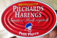 Pilchards Harengs, Tomate & Huile Végétale