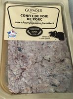 Confit de foie de porc aux champignons forestiers