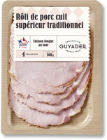 Rôti de porc cuit