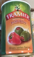 Olives Tramier Farcies aux poivrons