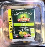 Olives vertes ail et persil bio