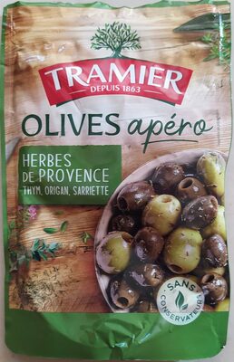 Olives Apéro Herbes de Provence Tramier