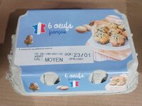 6 Oeufs frais