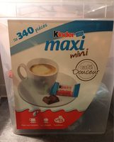 BOX KINDER MAXI MINI 340 pcs