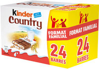 Barres chocolat au lait et cereales
