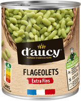Flageolets extra fins d'aucy 530g
