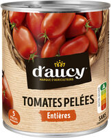 Tomates pelées d'aucy 475g