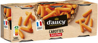 Carottes extra fines d'aucy cart.3x130g