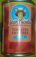 Tomates entières pelées