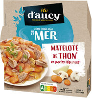 Matelote de thon et petits légumes Plat de la mer d'aucy 300g