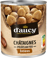 Châtaignes entières d'aucy 510g