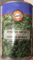 Epinards haches