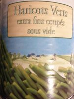 Haricots Verts extra fins coupés sous vide